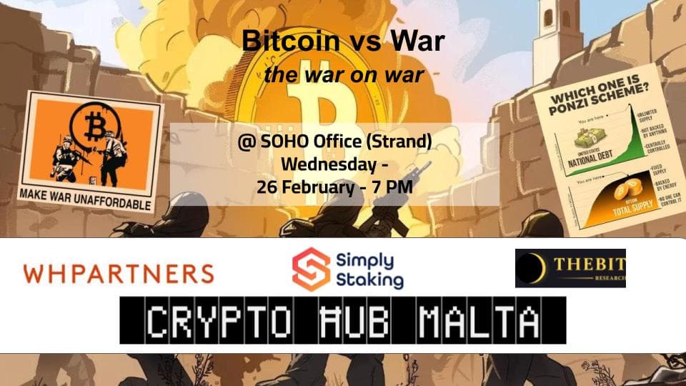 Bitcoin vs War – The War on War