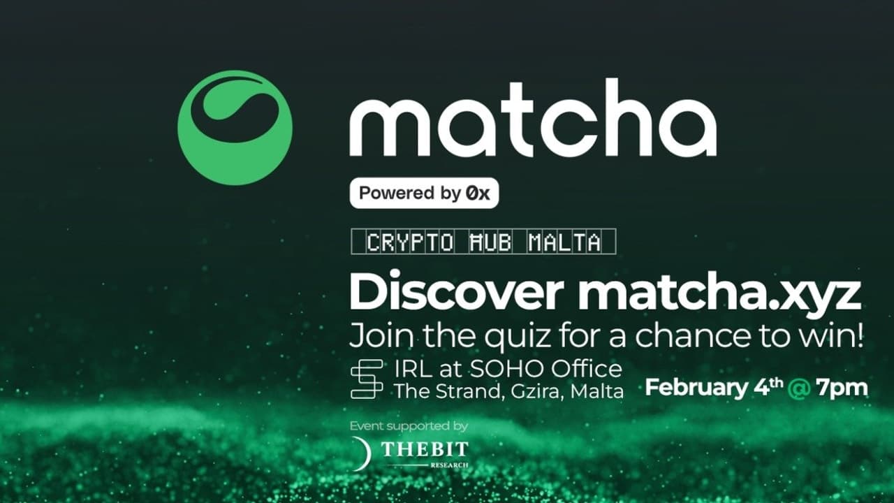 Discover matcha.xyz – Join the quiz for a chance to win!